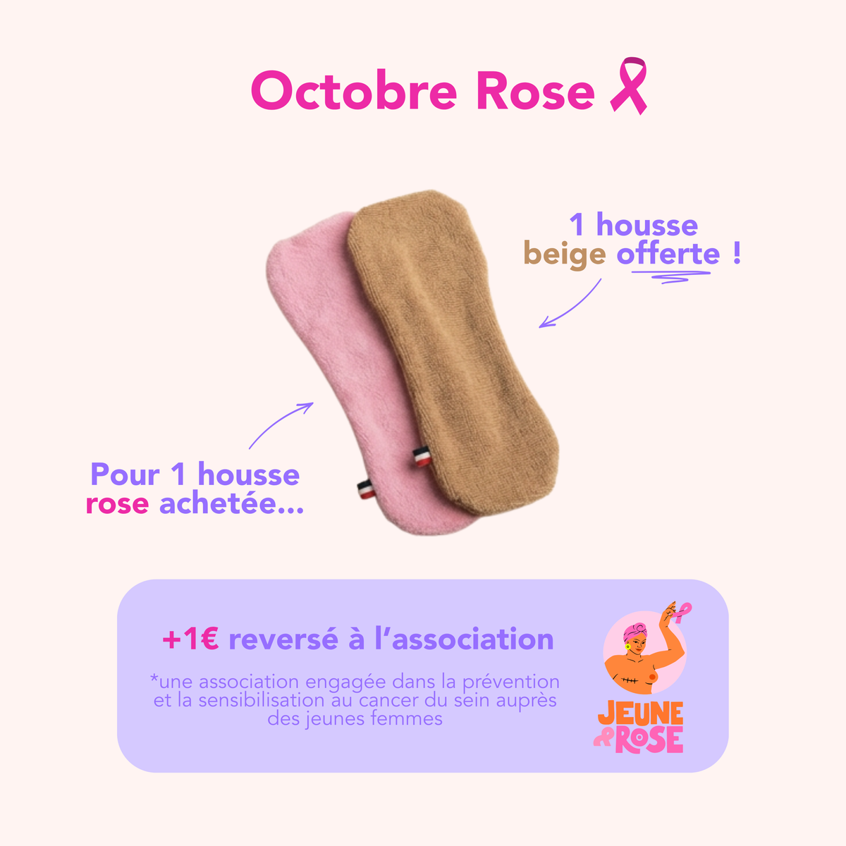 Lot 6 housses à usage unique absorbantes