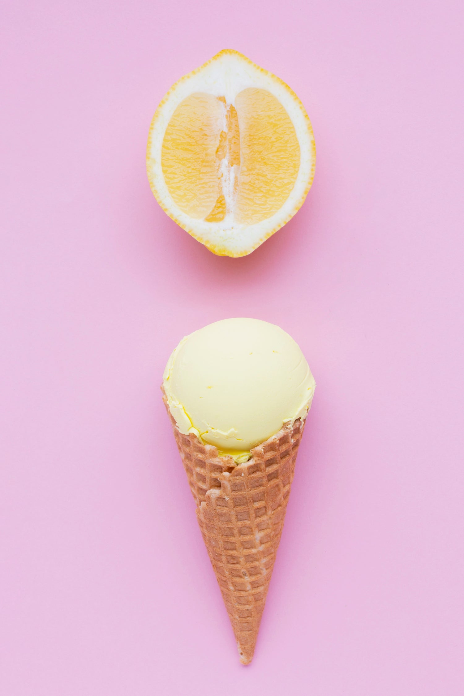 glace au citron