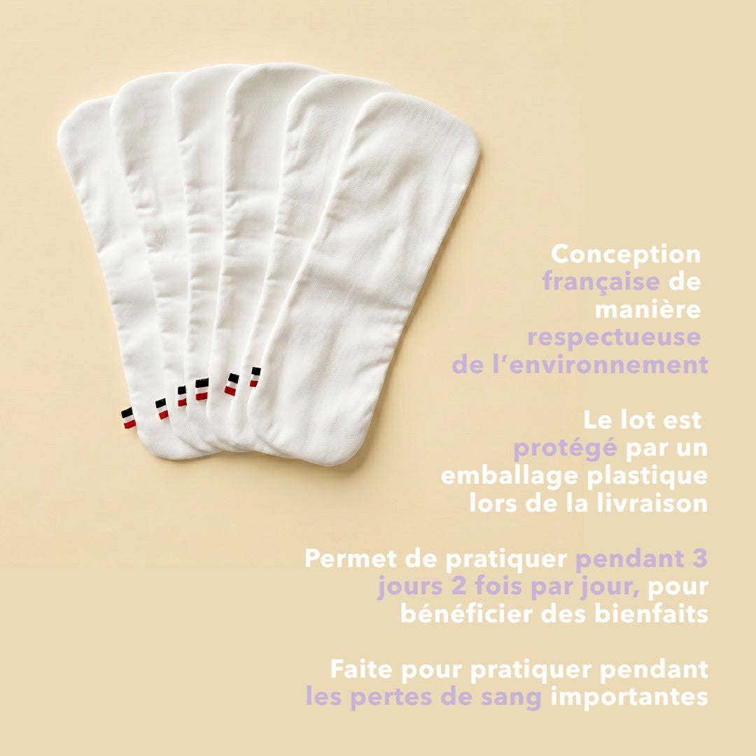 Lot 6 housses à usage unique absorbantes