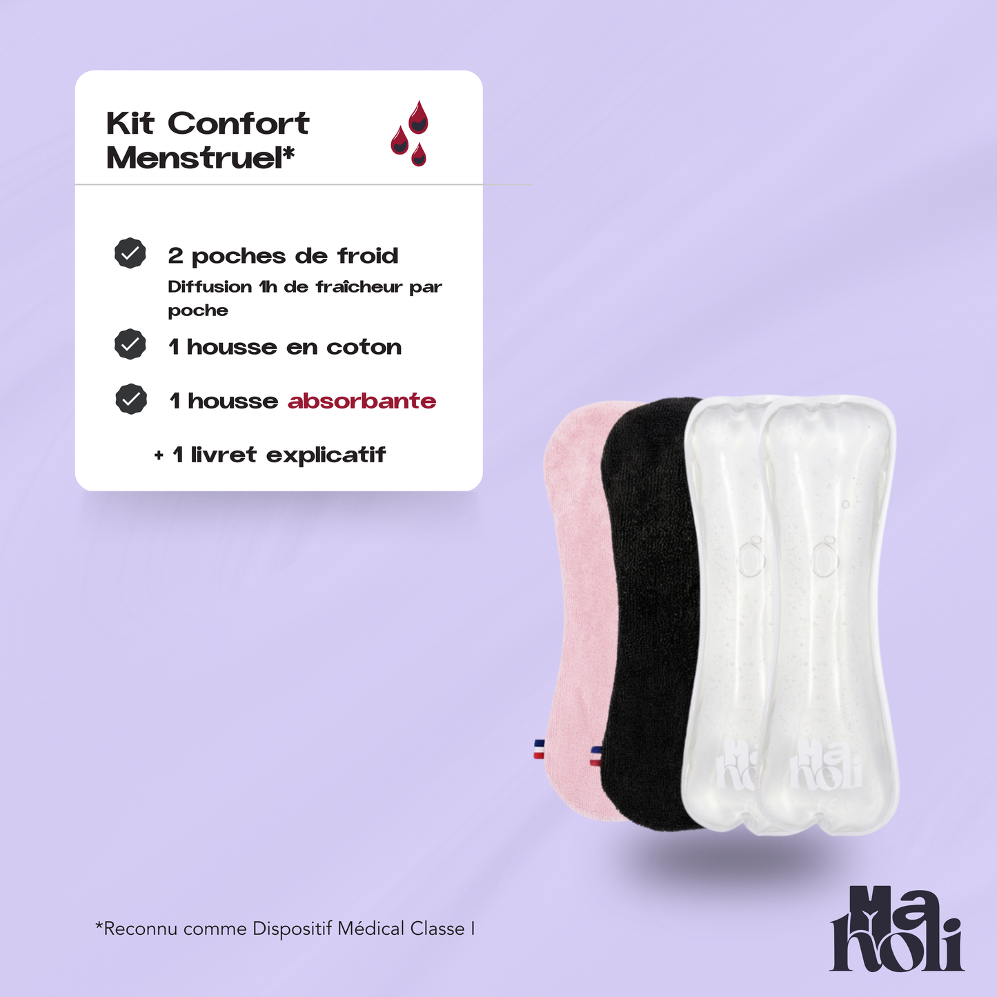 Kit cryo Confort Menstruel 2.0