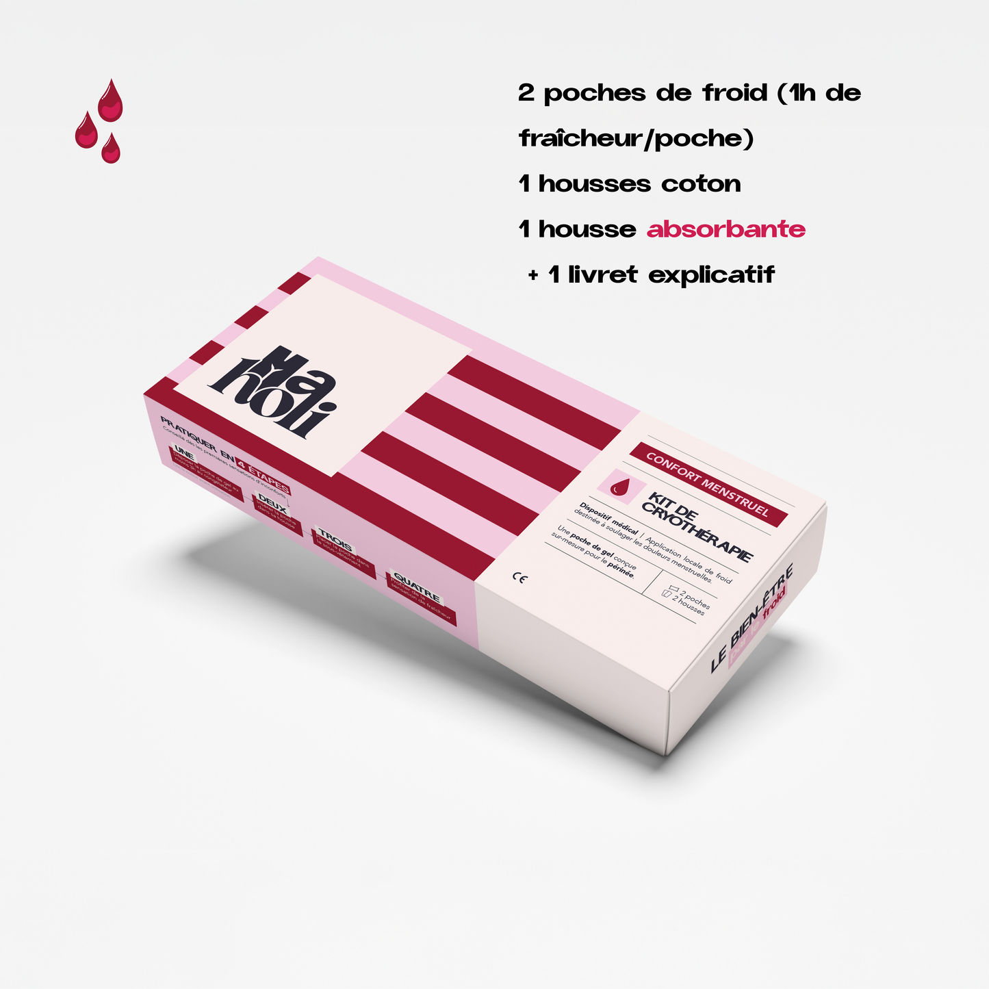 Kit cryo Confort Menstruel 2.0