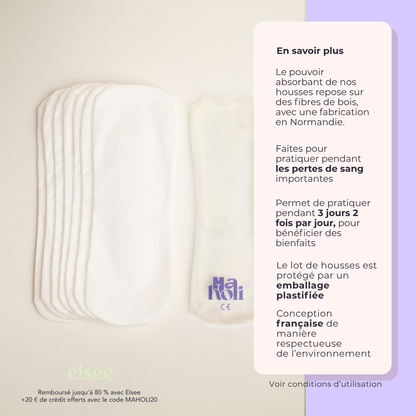 en savoir plus sur le lot de 6 housses